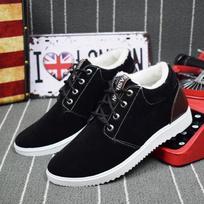 Vyriški Žieminiai Šilti Batai Laisvalaikio Batai Vyriški Madingi Pūkuoti Sniego Batai Ankle Boots Kailiniai Odiniai Batai 2019 9.5