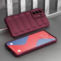 KEYSION Smūgiams atsparus matinis dėklas, skirtas „Samsung A56 5G A36 A26 A16“ minkštam silikoniniam neslystančiam telefono galiniam dangteliui, skirtam „Galaxy A16 A26 A36 A56“. for Samsung A16 vyno raudonos spalvos