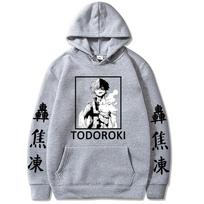 Riman, College Print Hooded Sweater XS pilka spalva