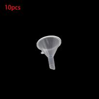 10PCS Mini Plastic Funnels For Perfume Diffuser Bottle Small Mouth Liquid Oil Funnels Laboratory Supplies Tools gray