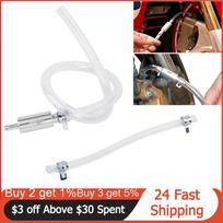 Clutch Brake Bleeder Hose One Way Valve Tube Motorcycle Car Hydraulic Brake Clutch Bleeding Tool Kit Accessories CHINA