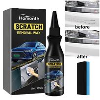 100 ml Automobilio įbrėžimų šalinimo priemonė su kempinėle Automobilio dažų įbrėžimų taisymas Poliravimo vaškas Automobilio įbrėžimų šalinimo pasta defektų taisymui CHINA black