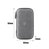 New Waterproof Double Layers Storage Bags Cable Cord Organizer Travel Bag Small Electronics SD Card Power Bank Storage Bag