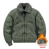 Vyriškas medvilninis paminkštintas striukė – stora, nuimama kailinė apykaklė, laisvalaikio šilta apykaklė (7911 modelis) 2XL black
