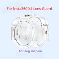 Nuo rasojimo užsegamas objektyvo apsauga Insta360 X4 permatomo objektyvo dangtelio apsauginis dangtelis skirtas Insta 360 X4 panoraminio fotoaparato priedams white