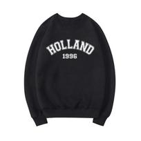 Tom Holland 1996 m. Unisex Crewneck megztinis Moteriški Vyriški Grafiniai megztiniai Gatvės drabužiai Negabaritinis megztiniai Moteriškas laisvalaikio viršutinis džemperis L juoda