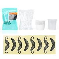 Nose Hair Removal Wax Kit Nasal Eyebrow Hairs Painless Effective Safe Quick Tools