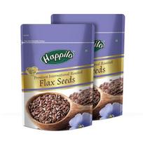 Happilo Premium Autentiški Linų sėmenys Skrudinti 250g (Pakuotėje 2 vnt) gray