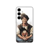 Coque Samsung Galaxy S25 Plus Akira Toriyama Goku enfant Maniacase juoda