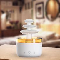 Essential Oil Diffuser, Air Humidifier Portable 500ml Mist Diffuser Nebulizing Diffusers for Large white