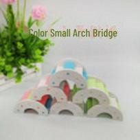 Ekologiškas žiurkėno sūpynės ir sūpynių lizdas – mažas vilos žaislas žiurkėnams Small color bridge is about 9*6*4.5