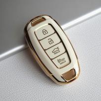 For Hyundai i30 Ix35 KONA Encino Solaris Azera Grandeur Ig Accent Santa Fe Palisade TPU Car Key Fob Case Key Fob Cover