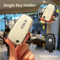 For Lincoln Corsair Car Key Cover Nautilus Aviator Continental mkz/mkc Full Package Key Decoration TPU Protective Case