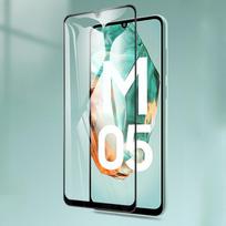 9D grūdintas stiklas Samsung Galaxy A16 M05 F05 A05s A05, juodas kraštas, skaidri ekrano apsauga SamsungA16, apsauginė plėvelė Samsung A05s gryna