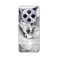 Case - Maniacase - Xiaomi Redmi 14C - Black and white animal - Flexible - Unisex balta