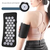 Acupuncture Massage Arm Band Exercise Massage Acupuncture Yoga Belt Equipment Acupuncture Pad Massage Leg Straps Body Massage beige