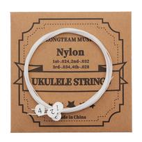Universal Ukulele Strings Set 4 Piece Clear Nylon Strings Replacement Parts Accessories for Ukulele