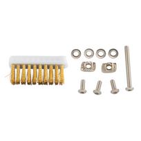 3D Printer Nozzle Brush Kit for Voron2.4 for Triden Effective 3D Printing Nozzle Cleaning Kit Brass white