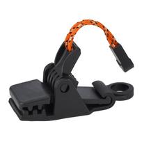 Rope Tent Clamp Strong Grip Tarpaulin Tent Wind Rope gray