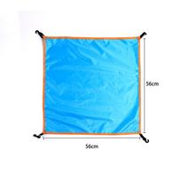 Effective Sun Protection Sun Shelter Tent Tarp Cover Waterproof Tent Cover 56*56cm mėlyna
