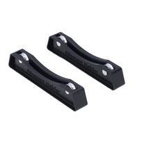 1 Pair 3D Printer Filament Holder Bearing Design Printing Consumable Rack for PLA ABS TPU Spool black