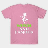 T Shirt Women Halloween Witch And Famous Harajuku Print Kawaii Tshirt Summer Short Sleeve Female T-Shirt Top Tee S rožinė