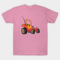 T Shirt Women Speed Buggy Harajuku Print Kawaii Tshirt Summer Short Sleeve Female T-Shirt Top Tee S rožinė