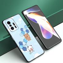 Cute BuBu DuDu Black Silicone Phone Case For Xiaomi Mi 9 SE 8 10 10T 11 12 13 Lite 9T 11T 12S 12T 13T 14 Pro 5G NE 11i 12X Xiaomi Mi 10T(Pro)