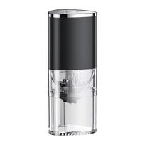 Portable Stainless Steel Electric Coffee Grinder Compact Size For Home Use Manual Coffee Grinder Full Automatic Bean black