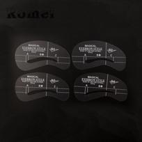 Bulk Eyebrow Marker & Stencil Set: 24 Shapes, Models A, B, C