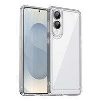 For Samsung Galaxy S25 Edge 5G Case For Samsung Galaxy S25 Slim Cover Colorful Soft Edge Silicone Transparent Shockproof Bumper For S25 Edge gryna