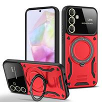 For Samsung Galaxy A35 5G Case Shockproof Armor Magnetic Holder Cover for Sumsung A35 A 35 Galaxya35 5G 6.6  Phone Cases Fundas For Samsung A35 5G