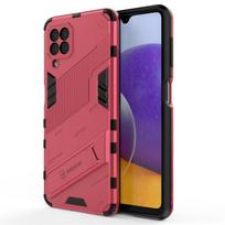 Samsung a22 dėklas Automobilinis magnetinis stovas Telefono dėklas Samsung Galaxy a22 5G a 22 a226B Atsparus smūgiams Šarvuotas galinis dangtelis Coque For Galaxy A22 5G black