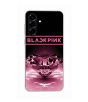 Case - Maniacase - Samsung Galaxy A56 - Silicone - Flexible - Black and Pink juoda