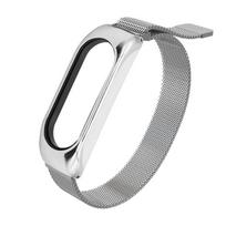 For Xiaomi Mi Band 4 5 6 Millet Bracelet 4 3 Wristband Strap,for Xiaomi Millet Bracelet 3 5 6 Stainless Steel Magnetic Watch Strap 6 sidabras