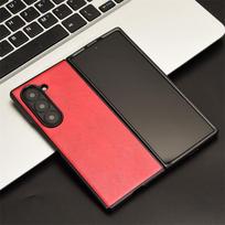 For samsung galaxy z fold6 5g phone case lychee phone case bumper rear shock case galaxy z fold5 4 3 2folding case For Galaxy z fold6