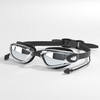 Professional Diving Goggles Electroplating Men And Women All-in-one Earplug Glasses Anti-fog Waterproof HD Swimming Goggles Other