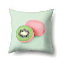 Watermelon Strawberry Kiwi Lemon Decorative Cushion Cover Fruits Pattern Pillowcase Home Decor for Sofa Bed Living Room 45x45cm 45X45CM