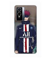 Coque Pour Vivo Y76 5G paris saint germain anime Maniacase juoda