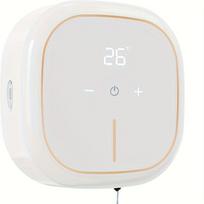 Wall Mounted Automatic liquid soap dispenser - USB charging wall mounted small foam wash phone with automatic cleaning function white
