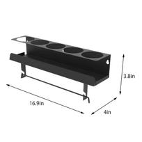 5 Bottle Spray Can Spray Bottle Holder Paint Bottle Storage Rack Workspace Home Use Tool Storage Rack Wall Mount Shelf juoda