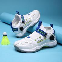 Vyriški ir moteriški badmintono batai, stalo teniso batai poroms, tinklinio sportbačiai, neslystantys laisvalaikio batai 36 balta/mėlyna