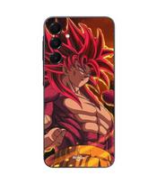 Case For Samsung Galaxy A15 Dragon Ball DAIMA Goku Ultimate SSJ4 Maniacase juoda