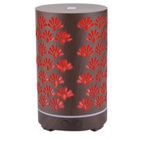 Ultrasound Humidifier Aroma Air Diffuser Aromatherapy Mist Humidifier With Night Light110~240V US US Plug red