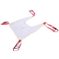 Elderly Patient Lift Sling Breathable Adjustable Transfer Belt Lift Sling Divided Leg Sling white
