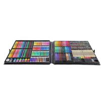 258Pcs Kid Art Set Water Color Pen Crayon Coloured Pencil Powder Paint Drawing Artistic