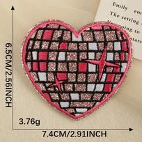 Original love fine flash planet embroidery sticker embroidery patch shoe and hat accessories clothing accessories DIY patch sticker J5R-B-2-6