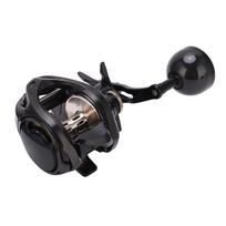 Sea Fishing Baitcasting Reel 9+1BB 6.3:1 16KG Drag Metal Wire Cup Long Throw Right Hand black