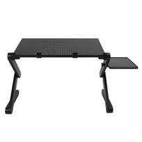 Adjustable Laptop Stand 360 Degrees Rotation Base Ergonomic Foldable Laptop Riser with Mouse Plate juoda