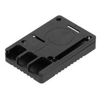 Aliuminio lydinio korpusas Itin plonas CNC aušinimo radiatorius Metalinis korpusas Raspberry Pi 4B(Juoda ) juoda